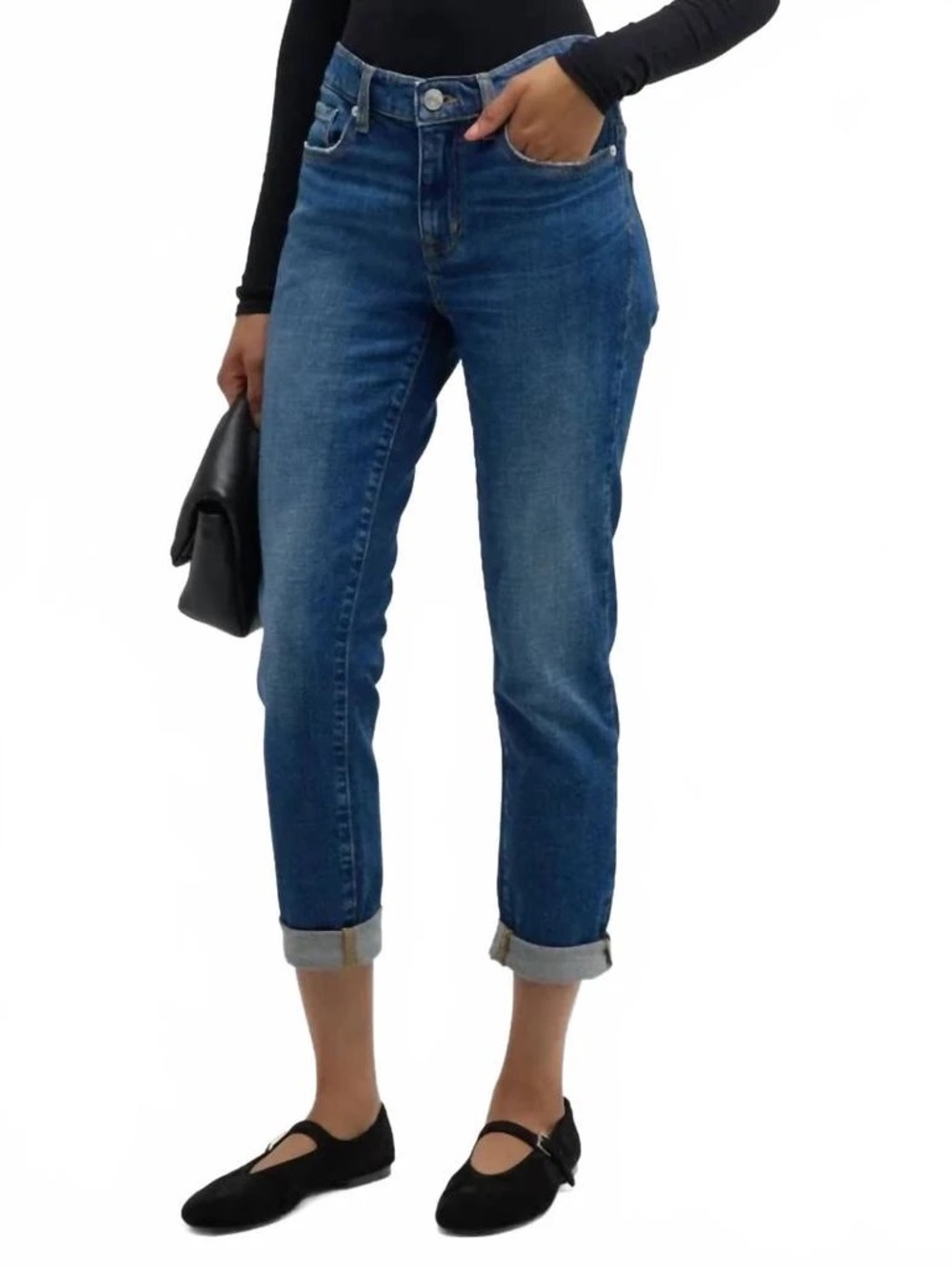 NWOT Frame Le Garcon Ankle Slim Boyfriend Jeans in Othello